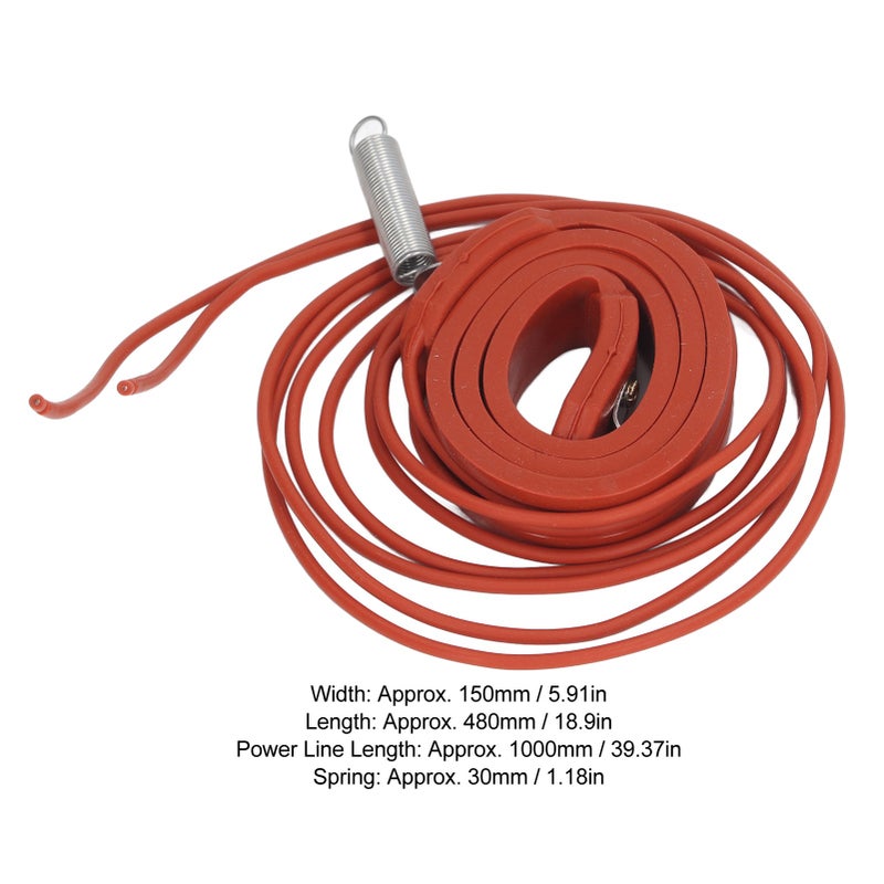 Pipe Heat Cable Freeze Protection Self Regulating Trace for Metal Plastic Home Pipes Energy Saving AC220V 30W - Image 4