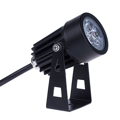 LemonBest® Outdoor LED Landscape Up Down Light Spotlight Low Voltage 12V for Yard Step Lawn Lighting (Yellow) - Image 3