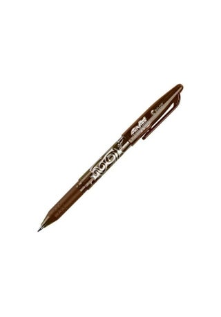 Pilot Frixion Erasable Roller Ball Pen, 0.7 mm Tip Size, Brown - view 2