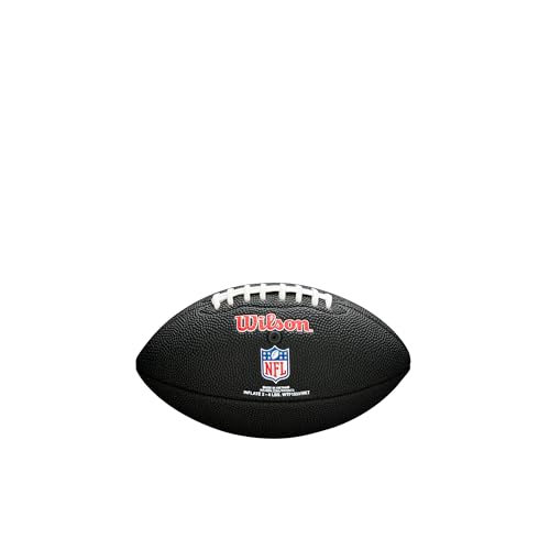 WILSON Sporting Goods NFL Pittsburgh Steelers Team Logo Football Black Mini Size - Image 3