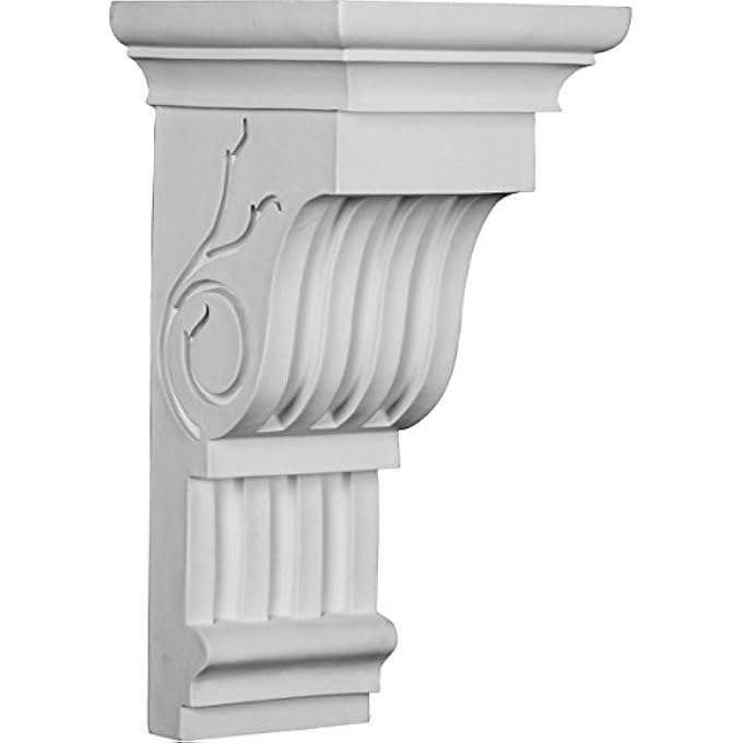 COR08X08X16ED 7 1/2"W X 8 1/8"D X 15 3/4"H EDWARDS CORBEL, FACTORY PRIMED WHITE - Image 2