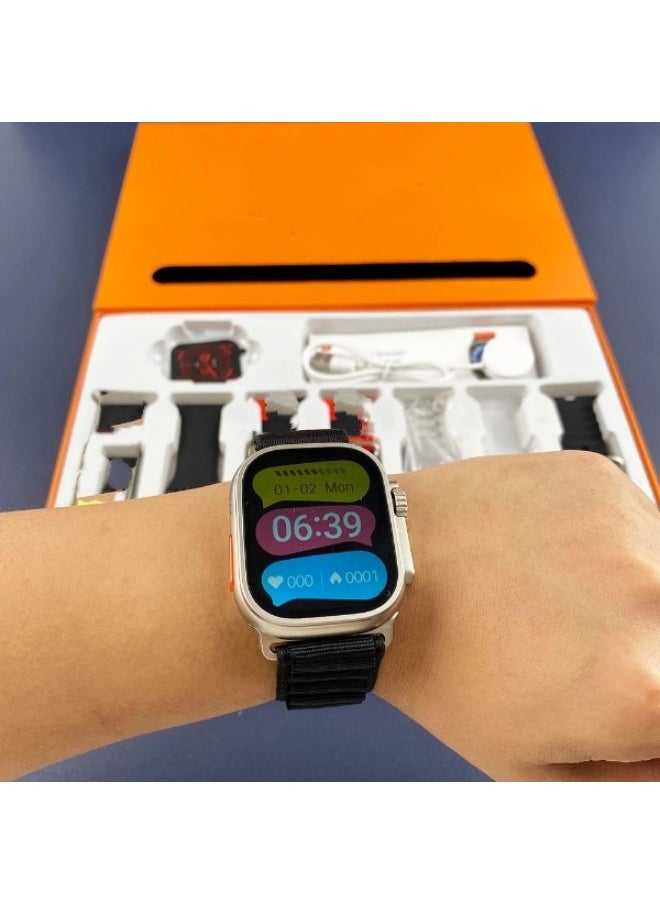 Ultra Smart Watch Ultra 7 in 1 – Multi-Strap Edition with 7 Colorful Different  - Image 4