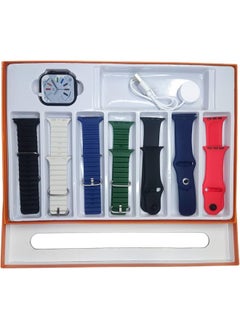 Ultra Smart Watch Ultra 7 in 1 – Multi-Strap Edition with 7 Colorful Different  - Image 5