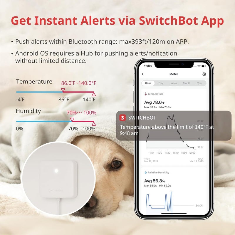 SwitchBot Smart Home IR Remote & Thermometer Hygrometer - Image 5