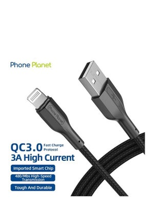USB To Lightning Data Sync And Charging Cable For Apple iPhone - pzsku/Z750B7E28AE38BFB82F7BZ/45/_/1687727283/adb977c3-d201-4e54-982d-d99a7bcbc7c1