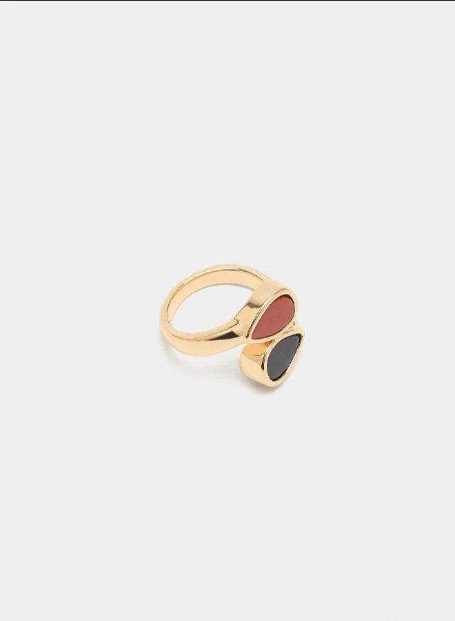PARFOIS Multicolour Crossed ring tears Multicolor for Women | Best Price UAE