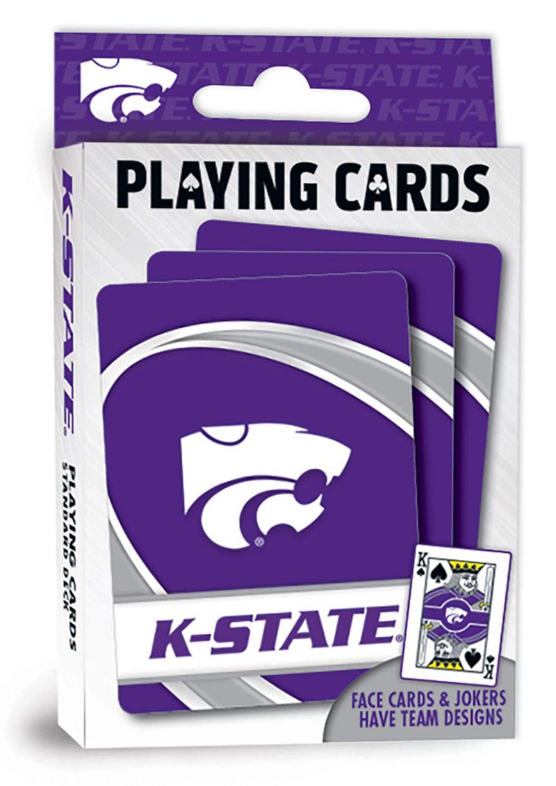 MasterPieces Kansas State Wildcats Playing Cards Logo - Image 3