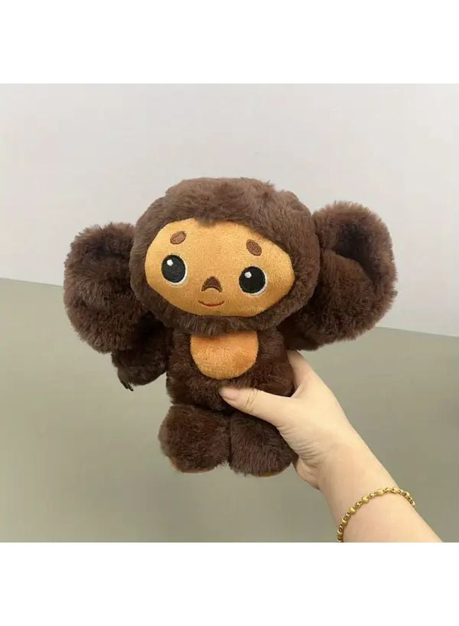 Officially Inspired Cheburashka Plush Toy Large Eared Russian Character Soft Brown Stuffed Animal Doll - Image 4