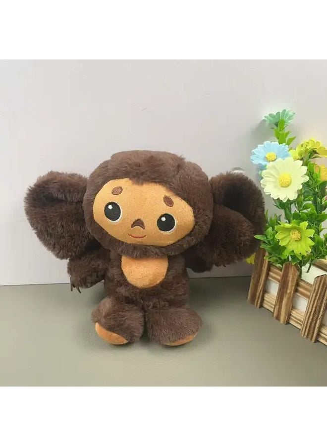 Officially Inspired Cheburashka Plush Toy Large Eared Russian Character Soft Brown Stuffed Animal Doll - Image 3