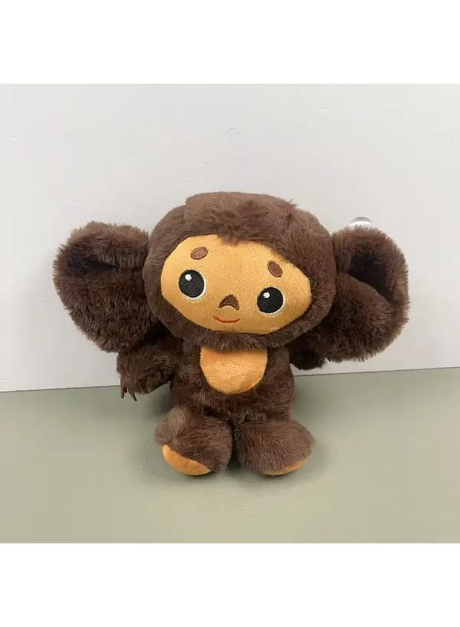 Officially Inspired Cheburashka Plush Toy Large Eared Russian Character Soft Brown Stuffed Animal Doll - Image 2