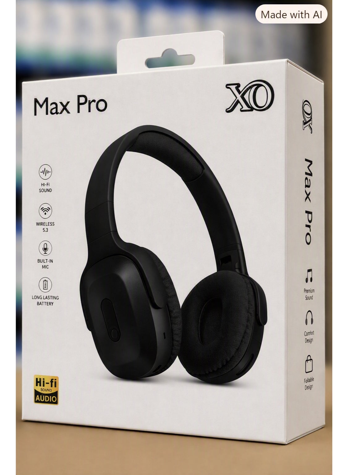 xo Xo Max Pro Wireless over-ear Headphones Z750BBA321463A16CDD8EZ