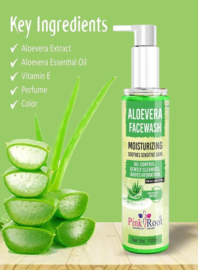 Pink Root Moisturizing Face Wash Range - Parent (Aloe vera) - Image 3