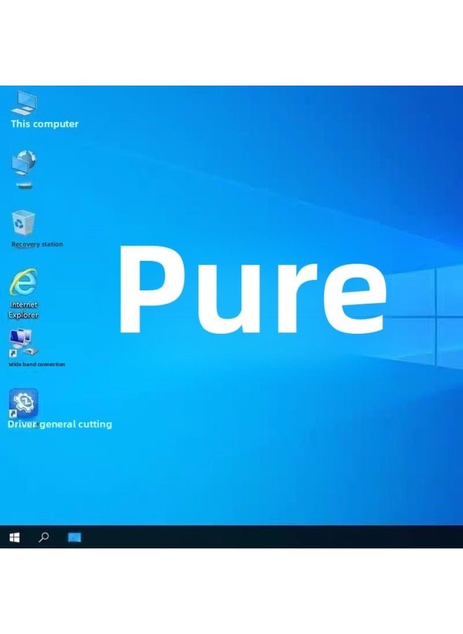 Generic - Computer Reloading System U Disk Pure Version All-in-one Notebook Desktop Universal With PE Start One-button Installation-Color:8g Usb Flash Drive [win10 64-bit] Comes With Office Software-Capacity:Send Office Software - Image 1