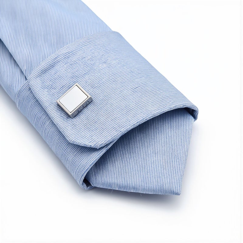 No Tear No Rust No Fall Off Sublimation Cufflinks Blank Custom Durable Accessory - Image 3