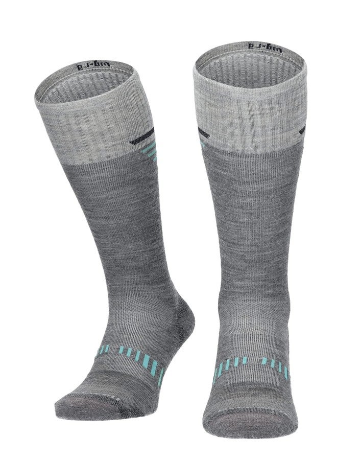Sockwell Women's Ascend II Knee High Compression Sock, Grey - M/L - Image 2