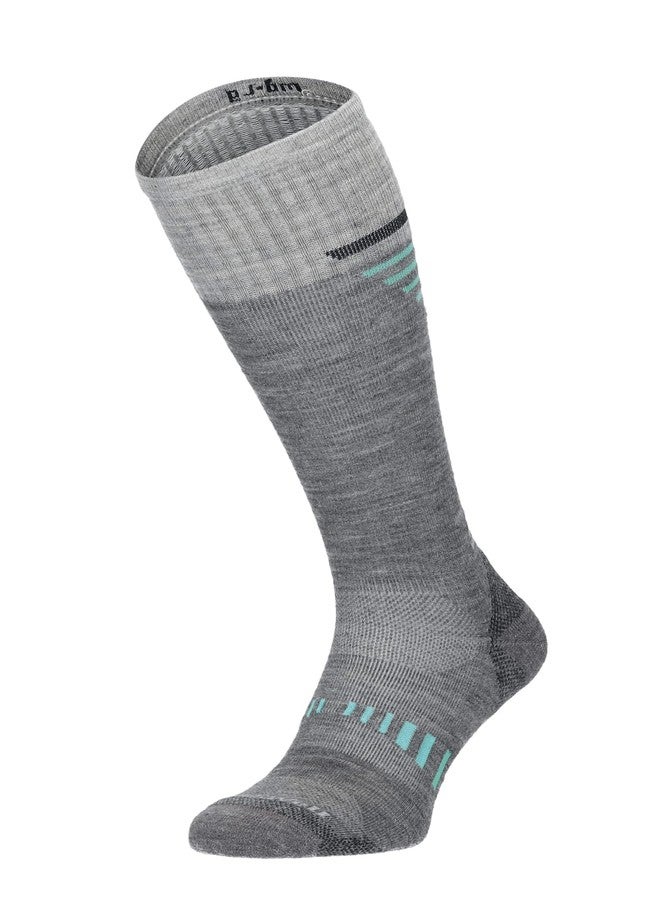 Sockwell Women's Ascend II Knee High Compression Sock, Grey - M/L - Image 1