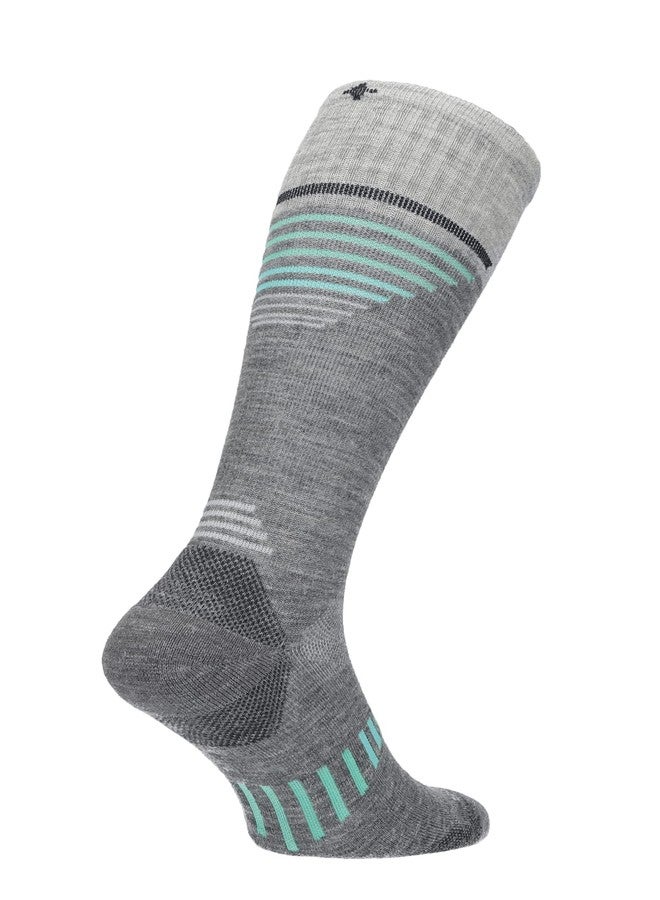 Sockwell Women's Ascend II Knee High Compression Sock, Grey - M/L - Image 4