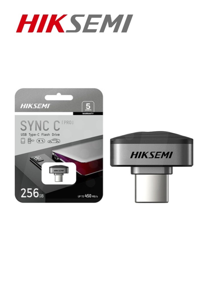 HIKSEMI HIKSEMI SYNC C PRO MINI PSSD USB Type-C USB 256GB | HS-USB-S450 256G U3  - Image 1