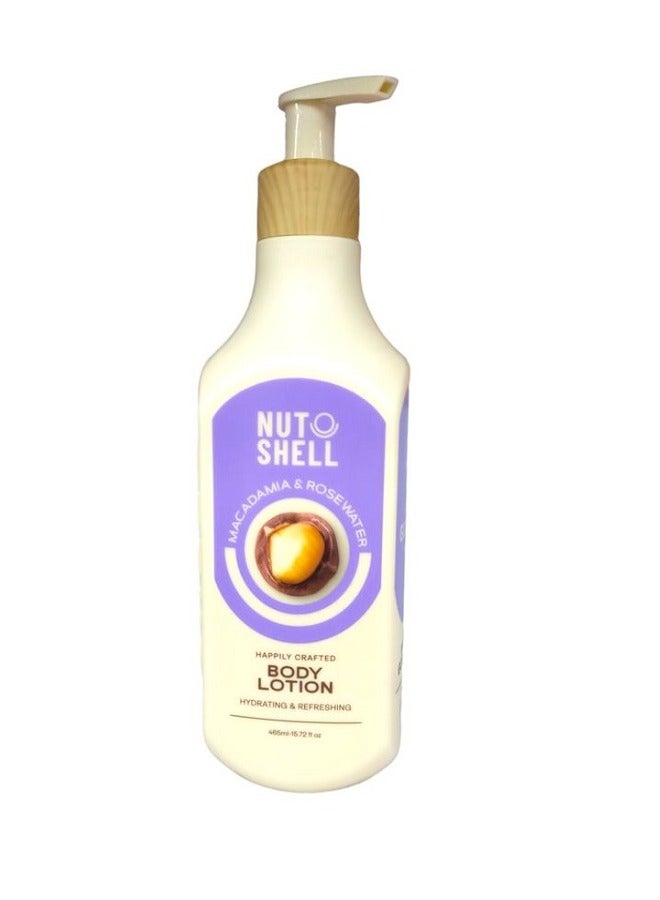 MACADAMIA AND ROSE WATER BODY LOTION 465ML