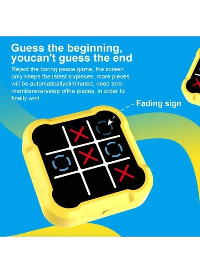 Tic-Tac-Toe Game Electronic Trouble Board Games Set Portable Indoor Party Gifts Puzzle Toy for Children - Image 1