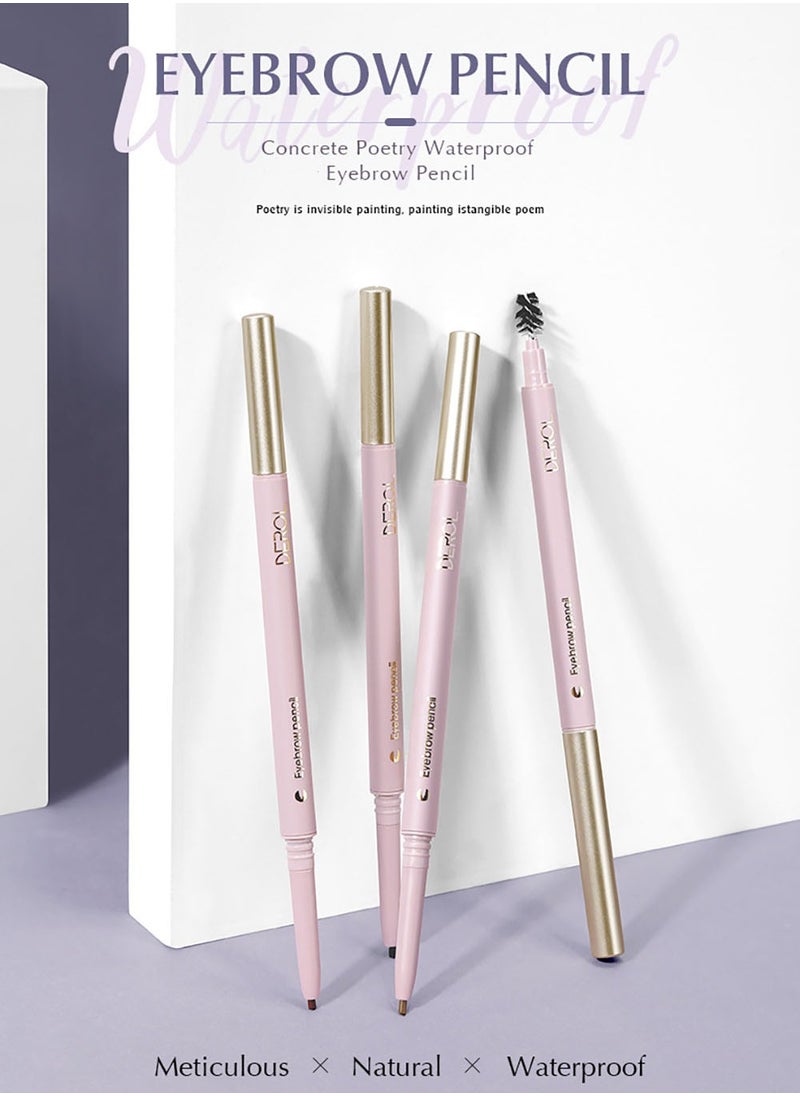 DEROL - Concrete Poetry Waterproof Eyebrow Pencil - Image 1