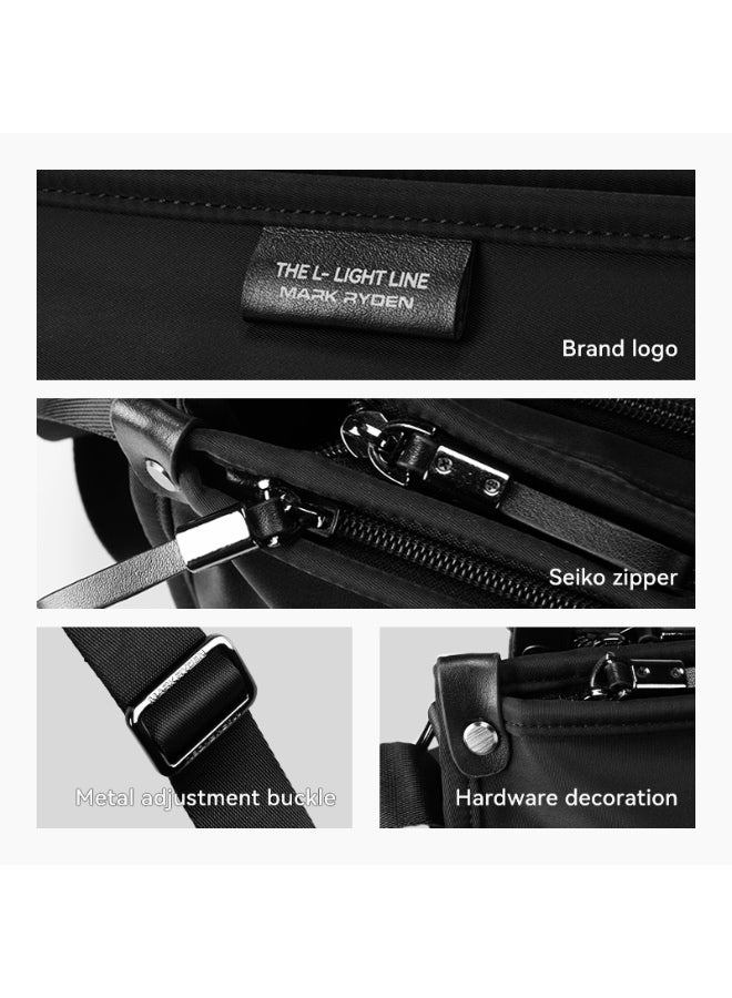 MARK RYDEN 422 Crossbody Bag - Waterproof, Lightweight, and Multi-Layer Storage for Daily Urban Travel