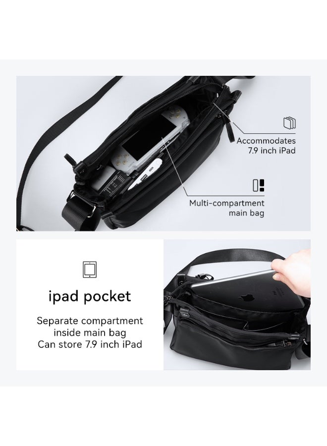 MARK RYDEN 422 Crossbody Bag - Waterproof, Lightweight, and Multi-Layer Storage for Daily Urban Travel