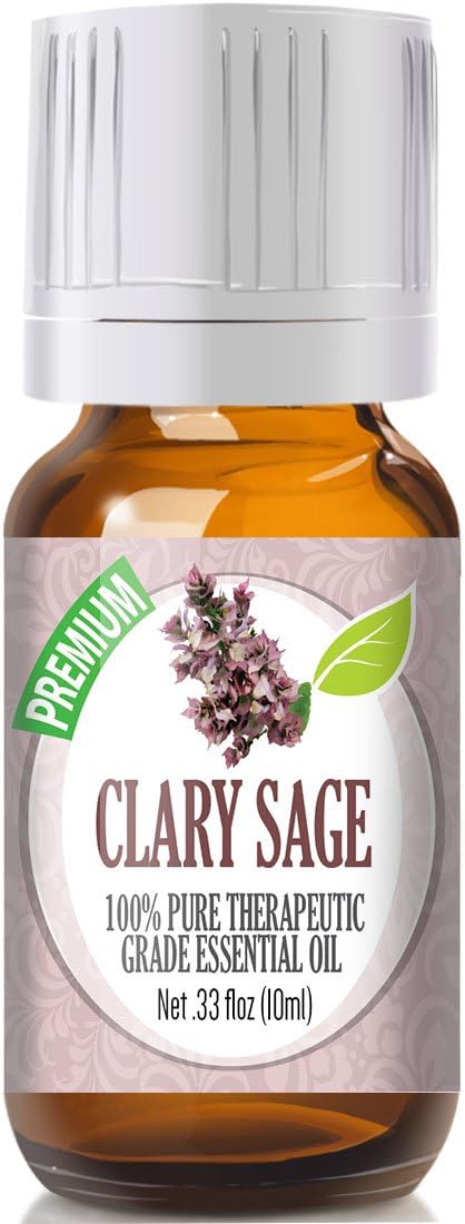 Healing Solutions 10ml Oils - Clary Sage Essential Oil - 0.33 Fluid Ounces