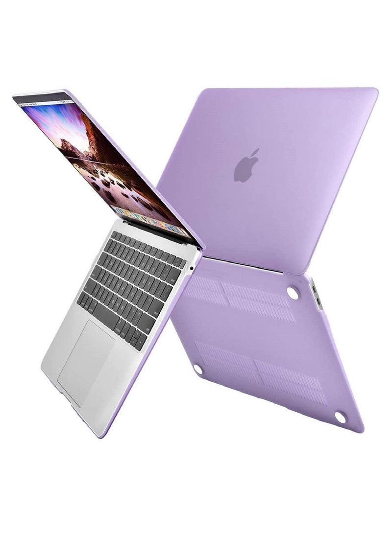 AMM Compatible with MacBook Air 13-Inch Case 2020 2019 2018 Release A2337 M1 A2179 A1932 Retina Display with Touch ID, Protective Plastic Hard Shell Case Cover, Purple - Image 4