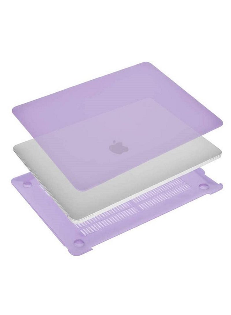 AMM Compatible with MacBook Air 13-Inch Case 2020 2019 2018 Release A2337 M1 A2179 A1932 Retina Display with Touch ID, Protective Plastic Hard Shell Case Cover, Purple - Image 5