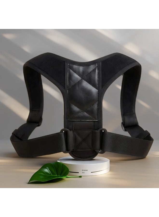 Adjustable posture corrector back and shoulder support belt - Image 3
