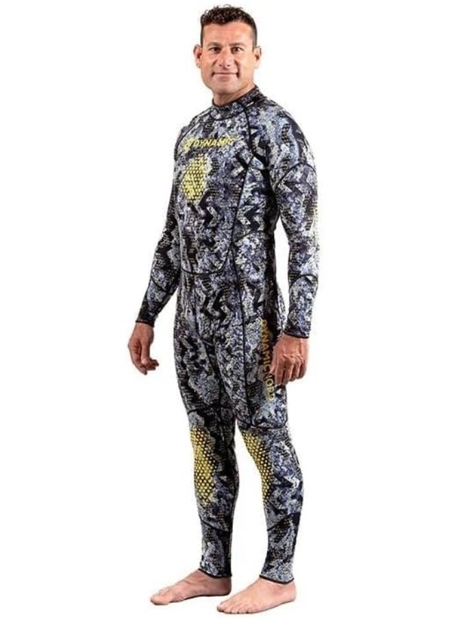 DYNAMICNORD DYNAMIC NORD FDS-2 FREE DIVE SUIT 1.5MM CAMO/GREY  - Image 2