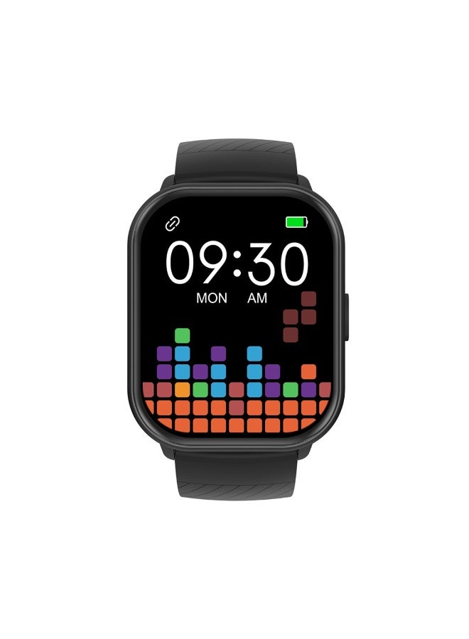 Choetech WT016 Smart Watch – 2.01" IPS HD Display – Bluetooth Calls – IP68 Waterproof – Black - Image 2