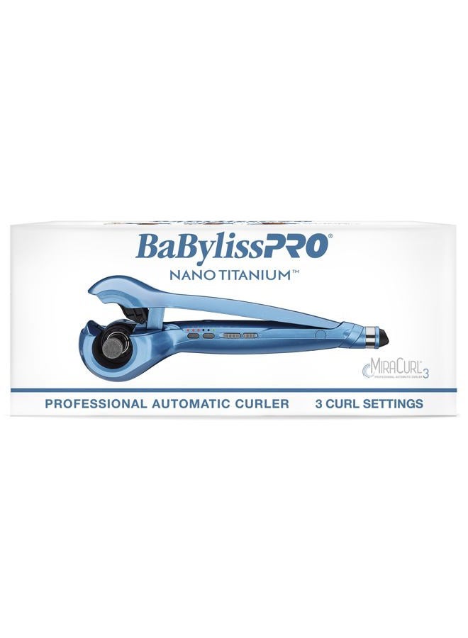 BaBylissPRO آلة تجعيد الشعر الاحترافية بابيليس برو نانو تيتانيوم، أداة ميراكرل 3 في 1 لتجعيد الشعر الضيق أو الفضفاض أو الموجي - Image 3