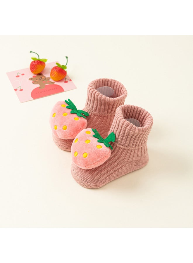 Newborn Socks Class A Spring And Autumn Floor Socks Baby Cartoon Doll Socks Baby Dispensing Cute Non-slip Socks 3
