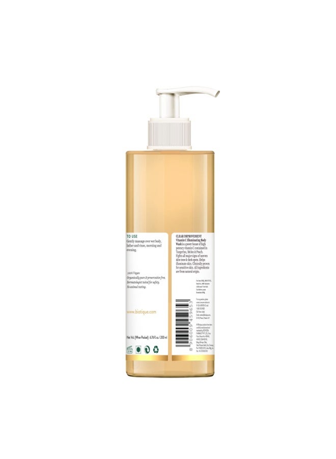 بيوتيك غسول الجسم بيوتيك أدفانسد أورجانيكس كلير إمبروفمنت فيتامين سي المضيء 200 مل - Image 2