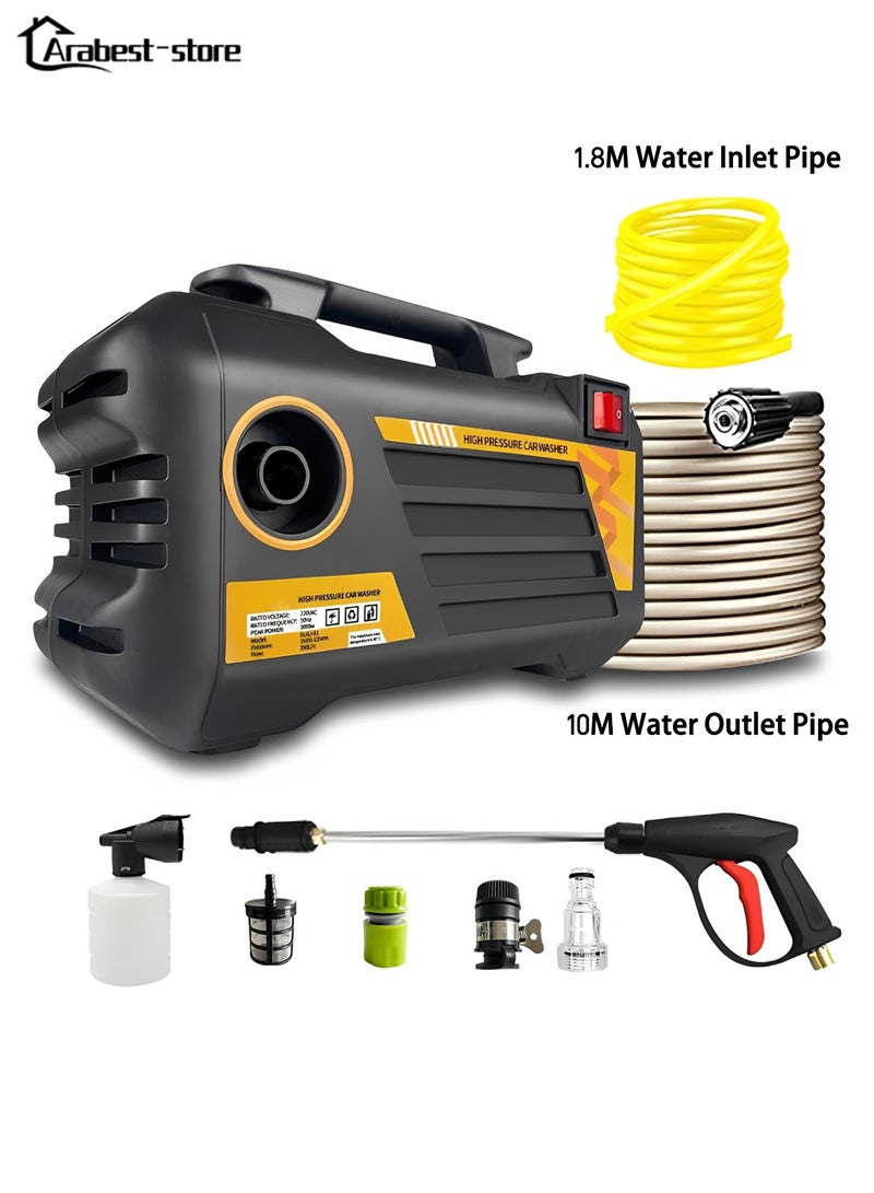 Arabest 2000W High-Pressure Car Washer: 80Bar Portable Electric Cleaner for Car, Home & Garden | 7L/min Flow, Corded Design, Maximum Efficiency - Image 1