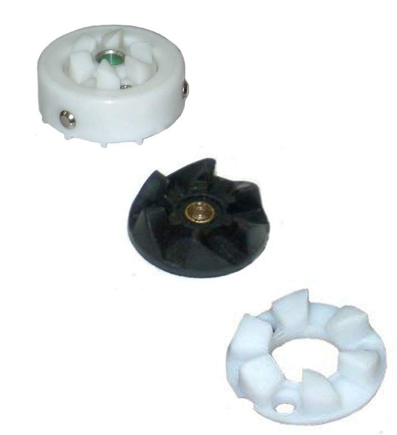 Pmw - Sujatha Mixer Grinder Spare Parts - Combo Pack - Motor Coupler + Jar Coupler + Garari Teeth - Image 1