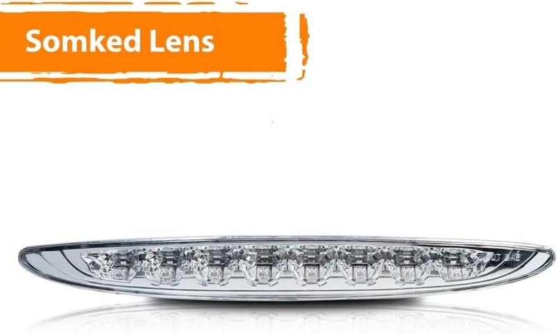 ADIIL Clear Lens Bright Red 8-LED 3rd Brake Stop Tail Light Kit for 2002-2006 MINI Cooper - Image 3