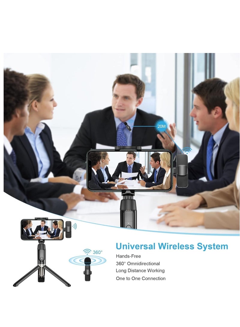 ELTRAZONE Wireless Lavalier Microphone for Type-C Phone- Plug-Play Wireless Mic with 2 Microphone for USB-C Android Phone Video Recording- Interview- Vlog- Auto Sync and Noise Reduction- 2.4G  - Image 5