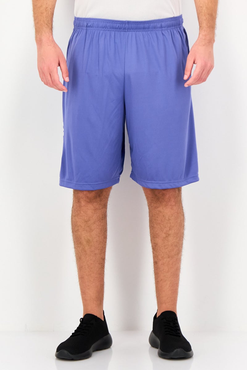 UNDER ARMOUR Men Loose Fit Training Shorts, Light Purple - Image 1