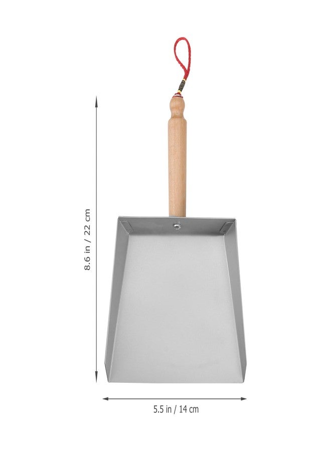 هيموتون مجرفة غبار معدنية صغيرة من Hemoton بمقبض قصير ومجرفة غبار شديدة التحمل للمدفأة والجراج وورش العمل وسطح الطاولة - Image 2