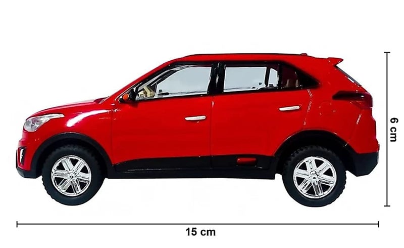 CENTY Krt Red Colour - 1.6 - With Lot Of Detailing - Pull Back Action - Sun Roof Design On Roof - Safe To Use Non Toxic Plastic, 3-12 years - Image 4