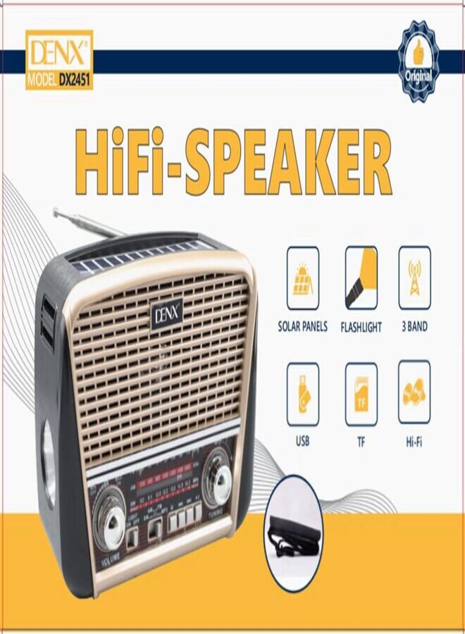 Denx Denx HiFi-Speaker & Radio DX2451