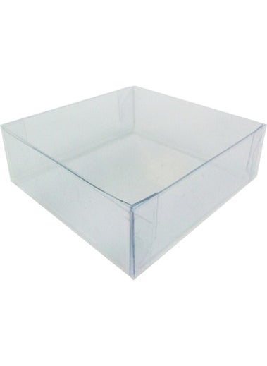 Hobi - Hobby Transparent Acetate Box 500 Pieces 9X9X5 cm - Image 1
