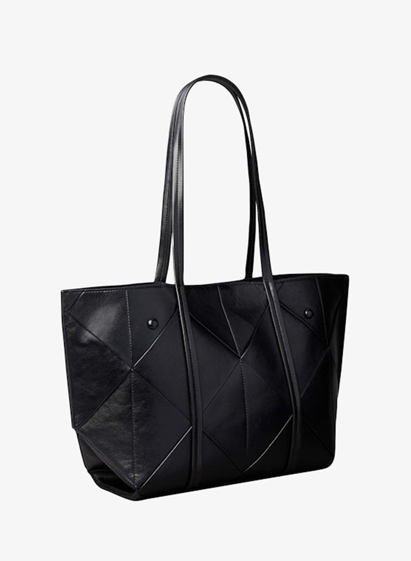 CALVIN KLEIN Woven Emblem Tote Bag - Image 3