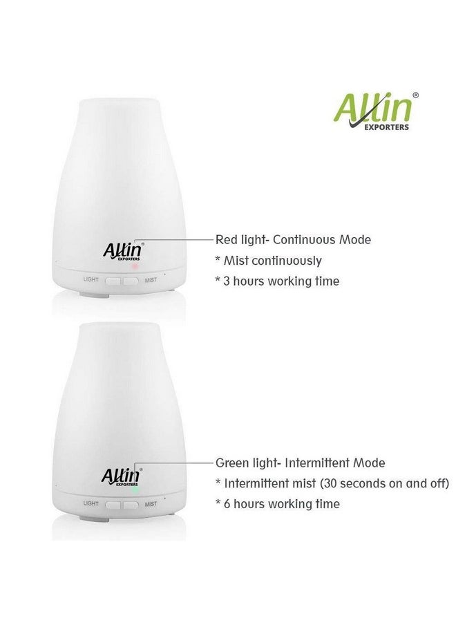 Allin Exporters Allin Exporters Plastic Aromatherapy Diffuser Essential Oil 4 In 1 To Purify, Ionize, Humidify&Spread Aroma Ultrasonic Humidifier Cool Mist With 7 Different Color Changing Led Lights (Dt-1508-C)  - Image 5