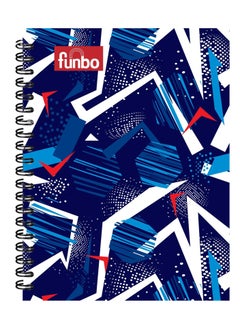 Funbo A4 Size Single Line Notebook With PP Cover 80 Sheets  - Image 1