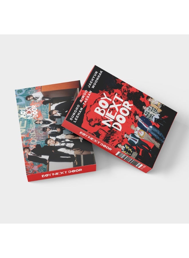 NIBEMINENT 30 قطعة بطاقات لومي كيبوب BOYNEXTDOOR لهدايا مجموعة المعجبين - Image 2