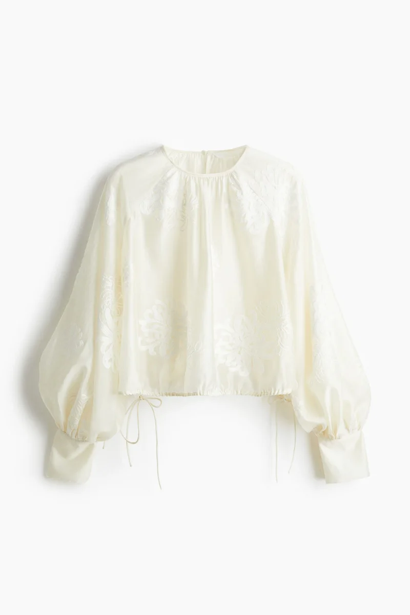 H&M Embroidered Blouse